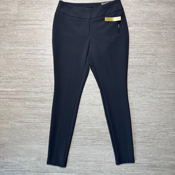 Worthington Pants Size 4 The Curvy Fit Trouser Slim Leg Women Gray NWT 28x29 - Picture 1 of 9